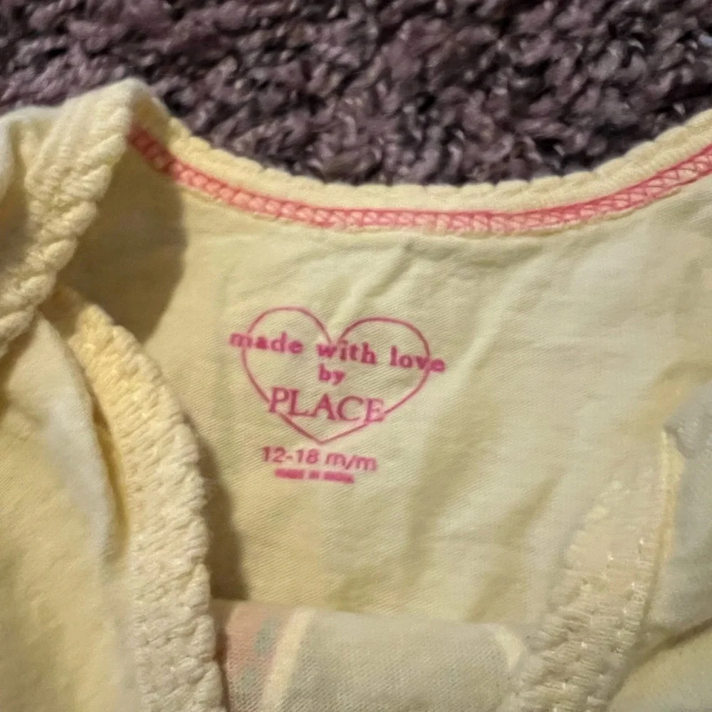 Yellow onesie